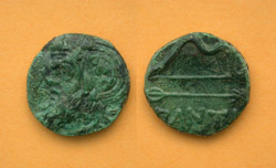 Panticapaeum, Old Satyr Bow & Arrow, ca. 325-310 B.C.